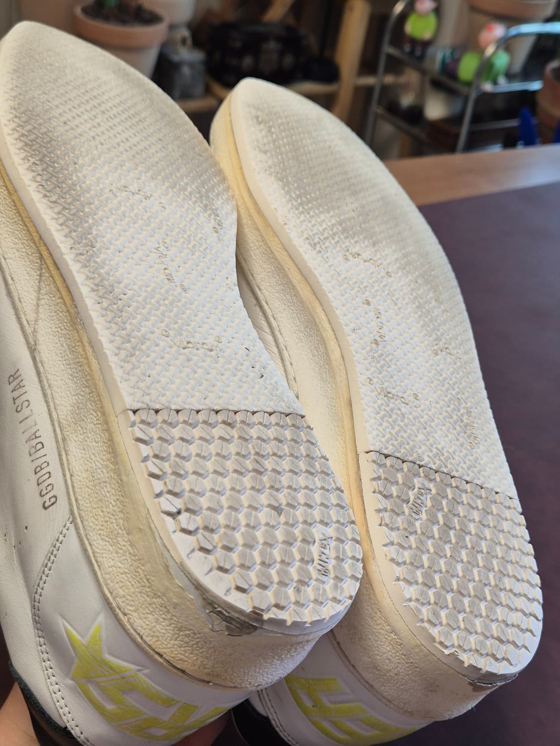 바닥보강했어요 280-285(44) 정품 골든구스 볼스타 스니커즈 상품이미지5