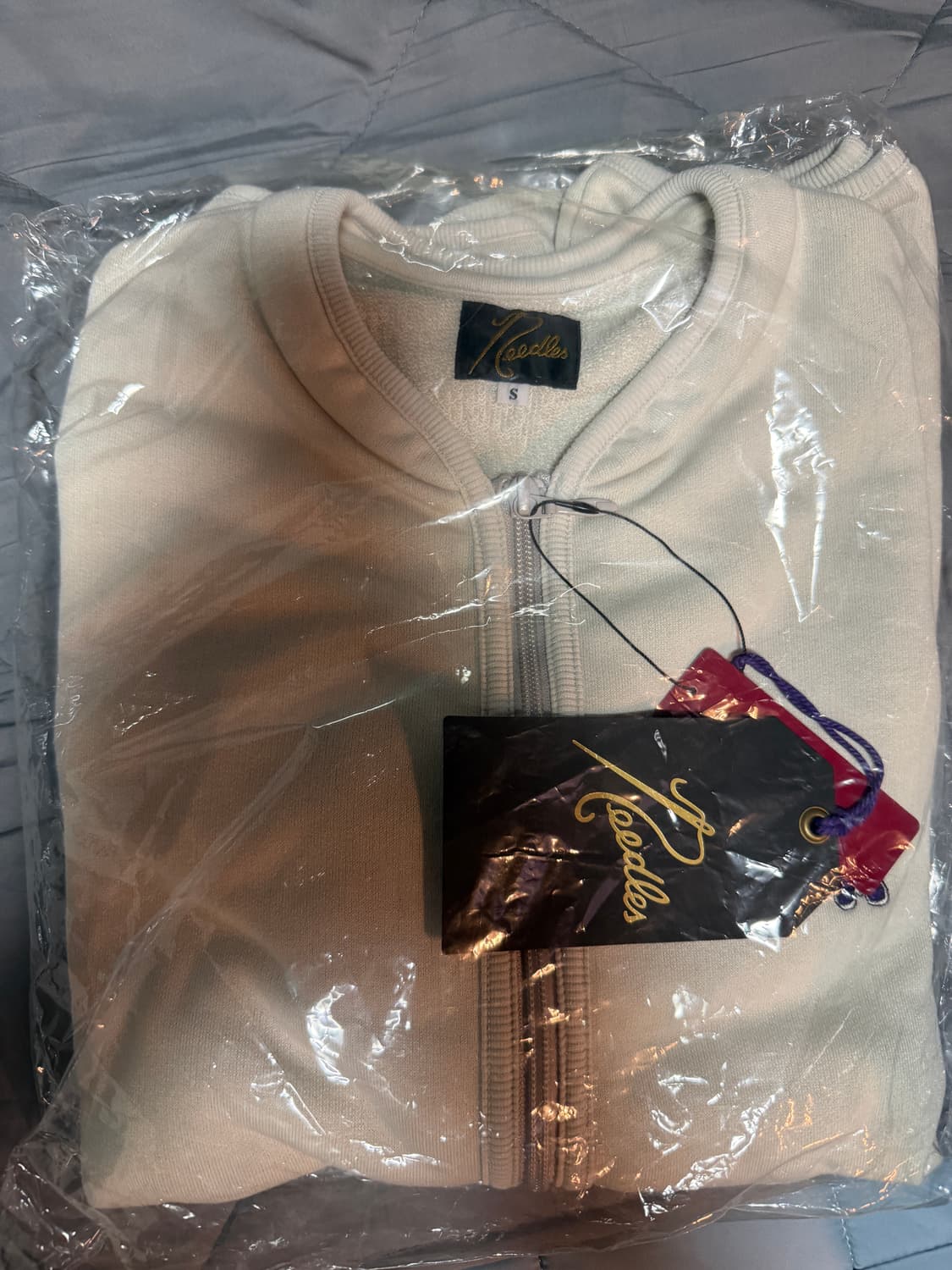 NEEDLES 니들스 S/S zipped Jacket (beige) 상품이미지8