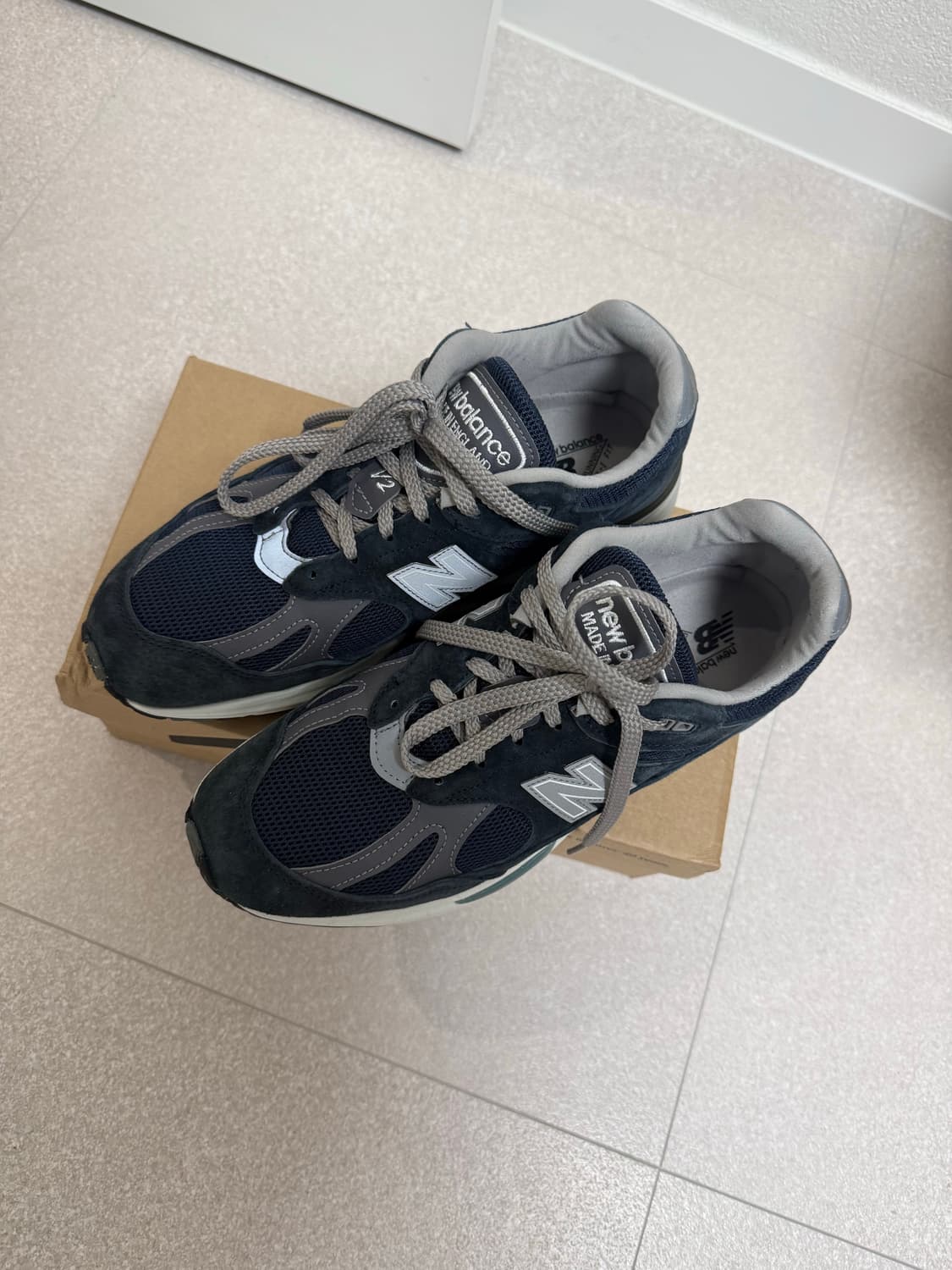 뉴발란스 991 v2 UK 네이비 270 상품이미지1