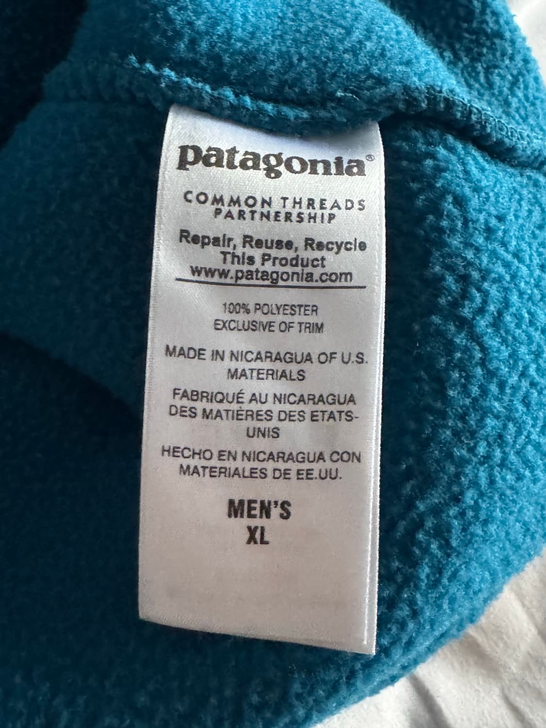 [XL] 파타고니아 신칠라 언더워터블루 상품이미지4
