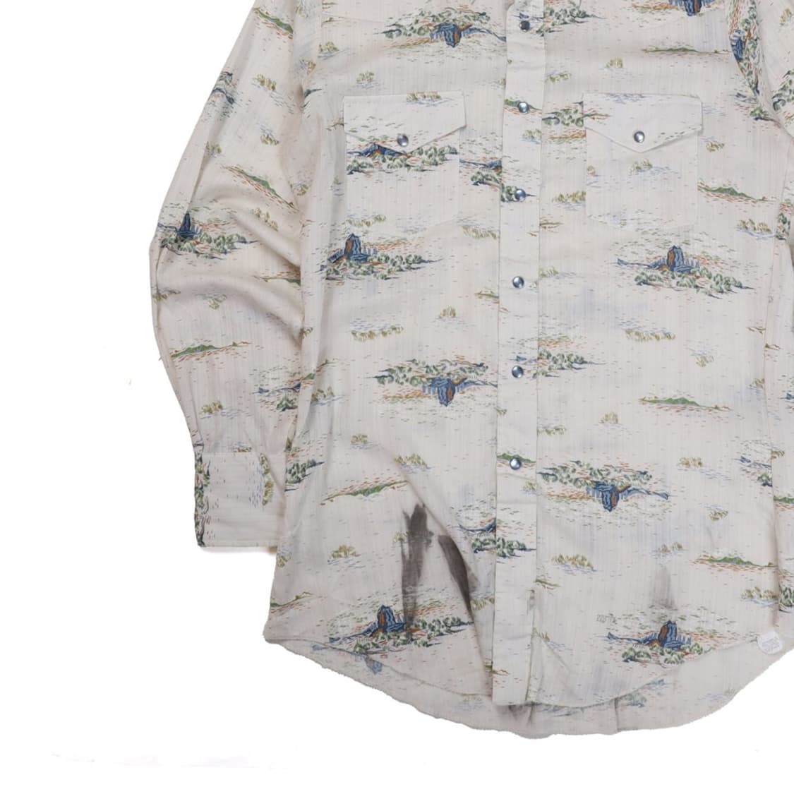 70’s H Bar C Western Pearl Snap Shirt  상품이미지3