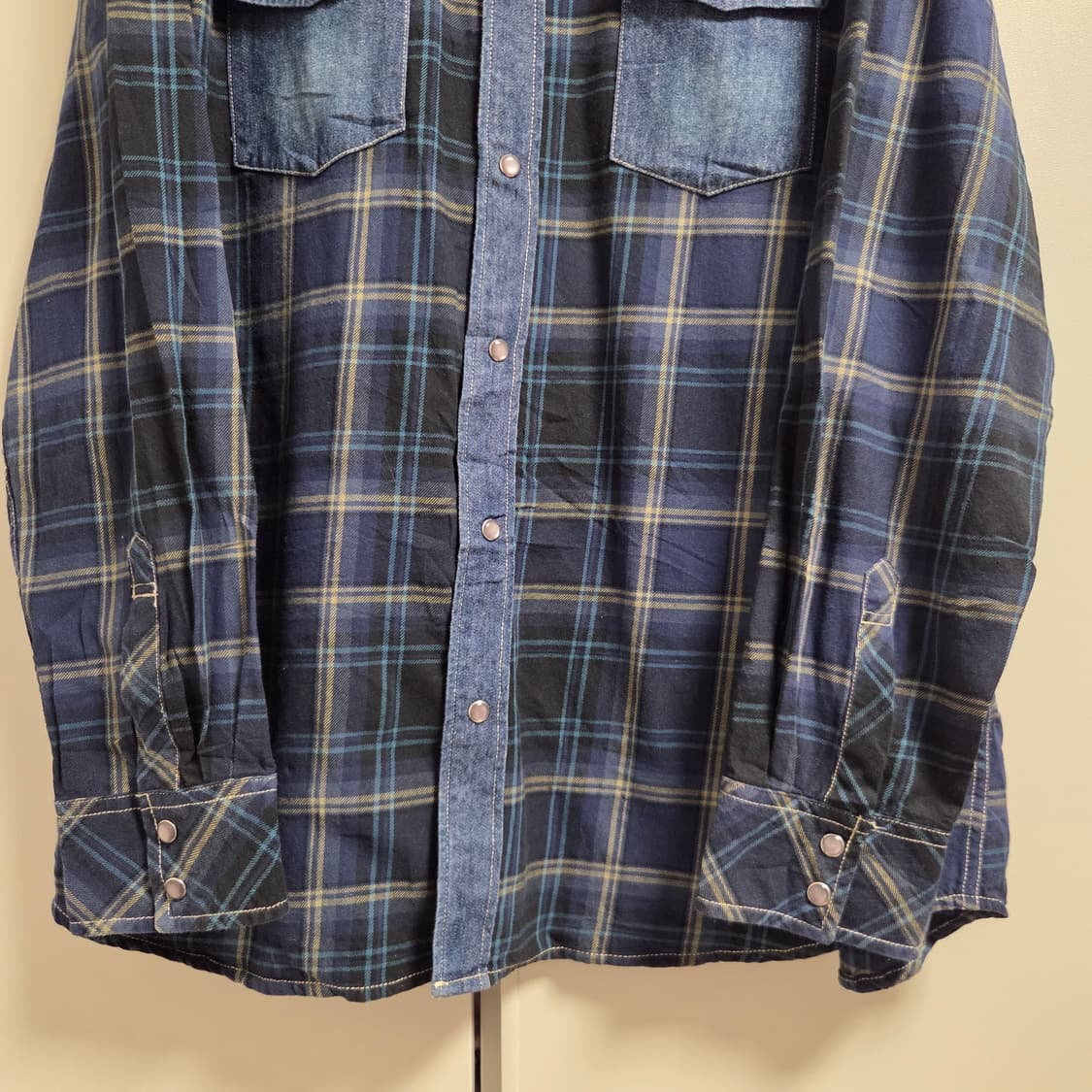 일본제 Thruxton 빈티지 웨스턴 셔츠 L-XL(100-105) 상품이미지4