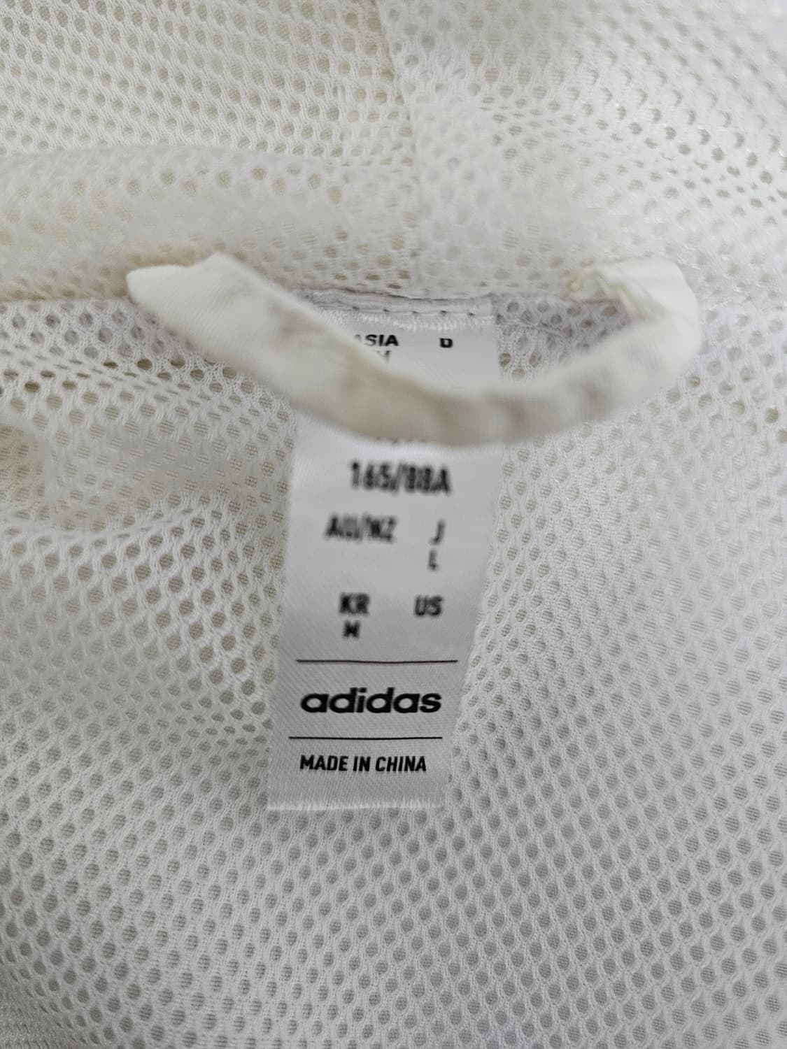 아디다스 여성 크롭 바람막이 M 상품이미지3