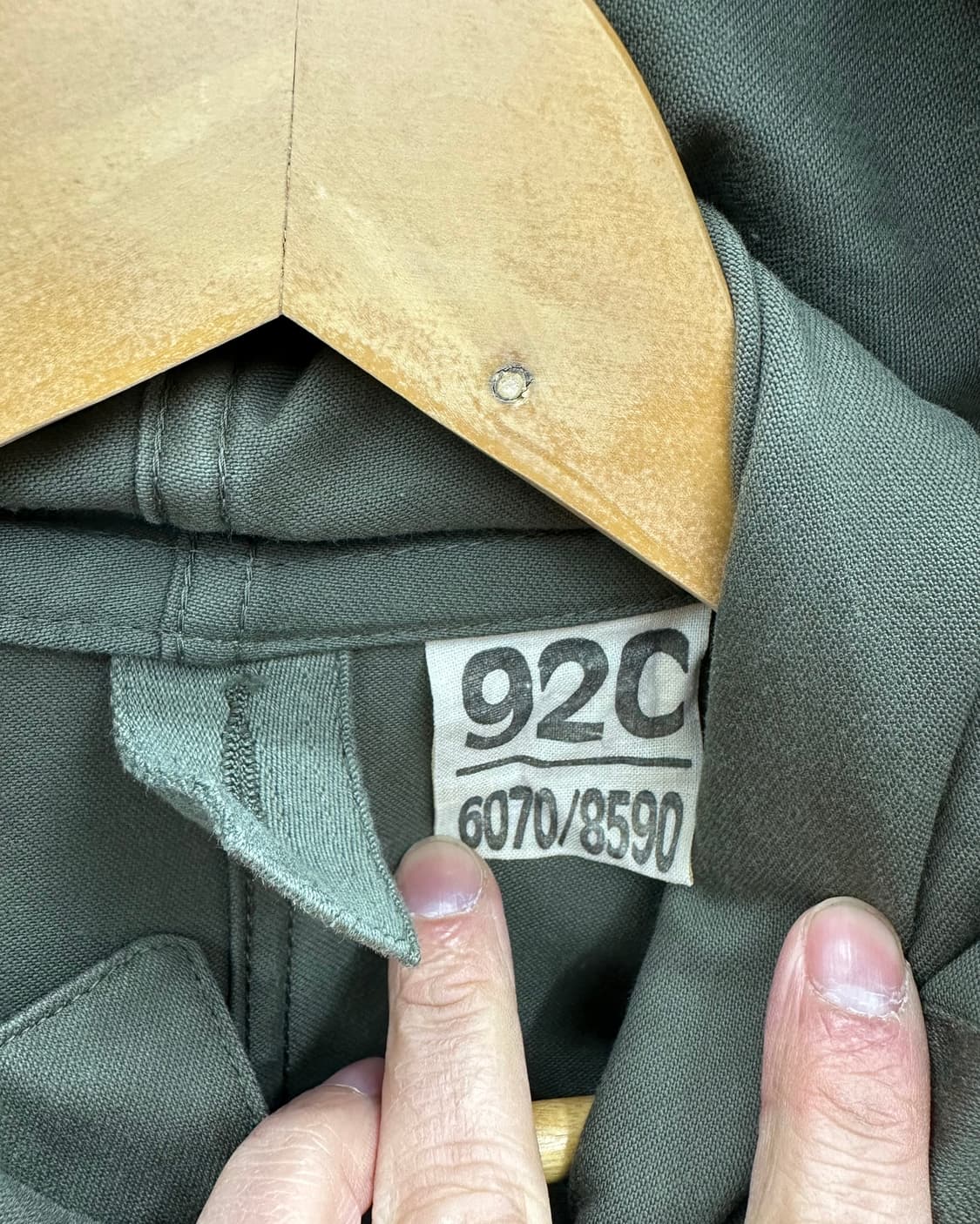 (105~110)80'S 프랑스 후드 야상-M1563 상품이미지2