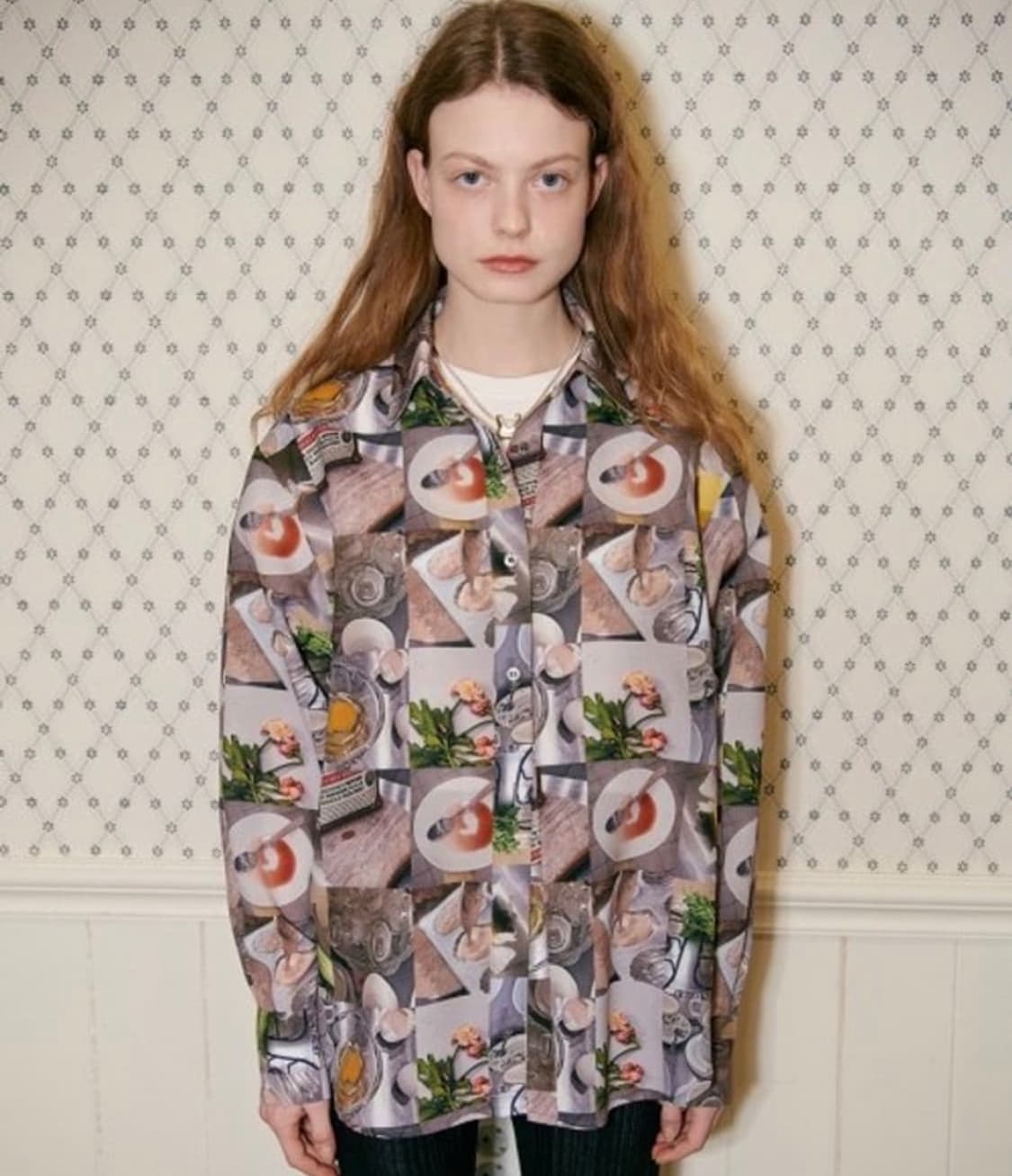 유일매물)시눈 mom’s kitchen 셔츠 상품이미지3