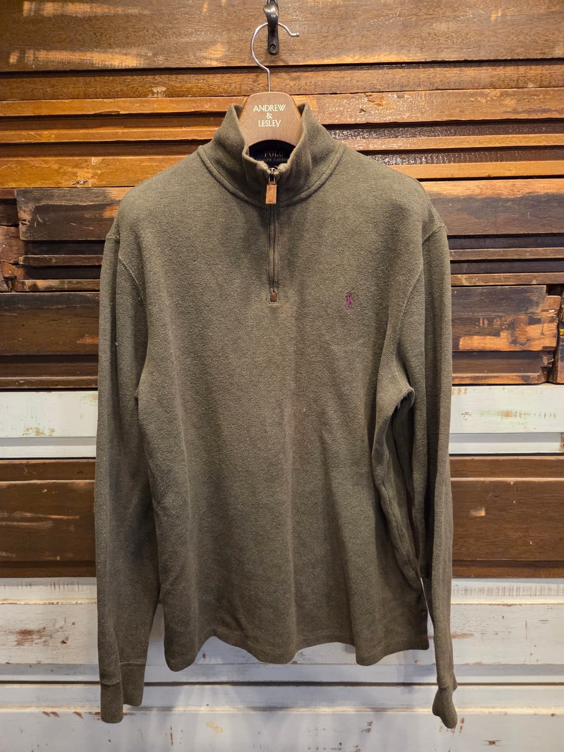 폴로랄프로렌 짚업 스웻 상품이미지4