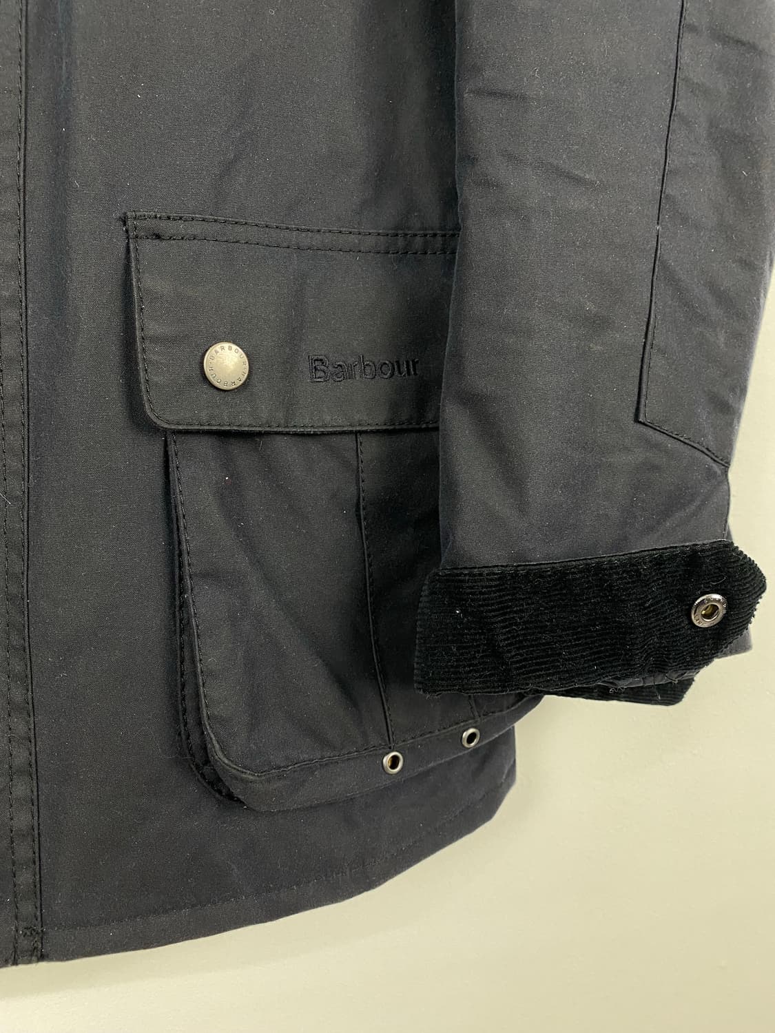 바버 Barbour 인터내셔널 듀크 왁스 자켓 (S) 상품이미지4