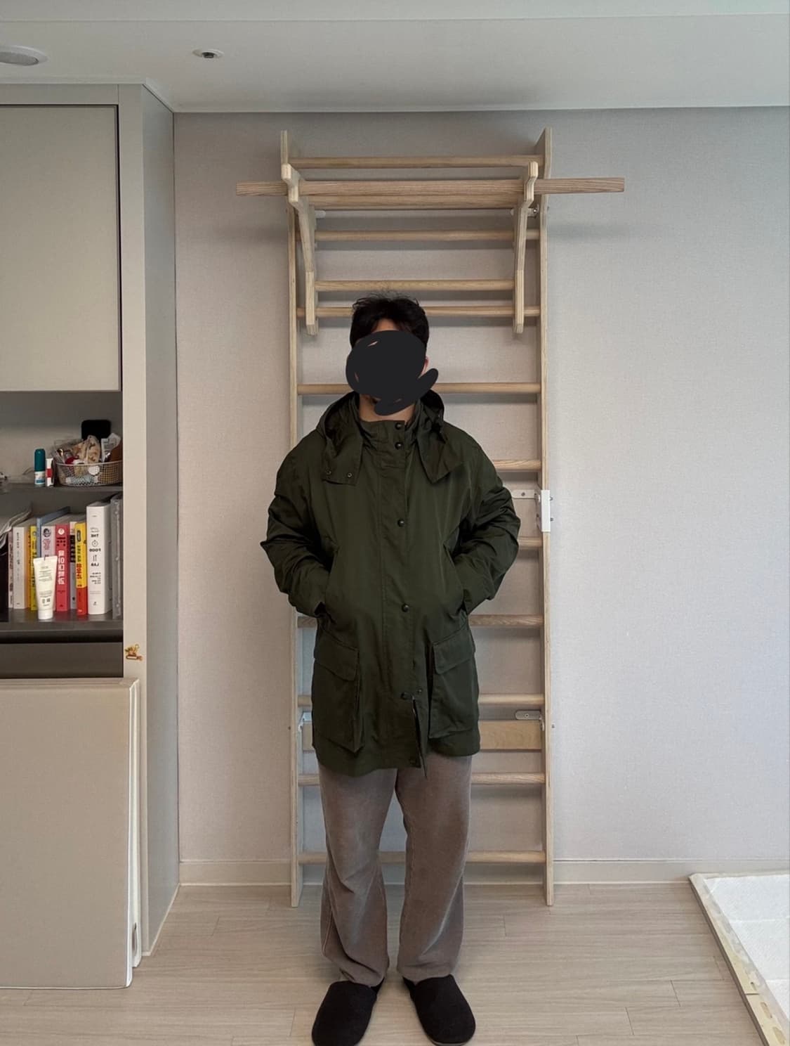 (105)폴로 랄프로렌 야상 자켓 카키 상품이미지2