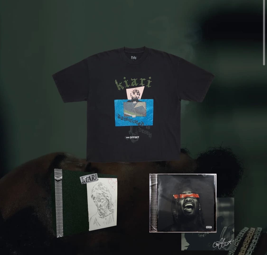 [L]Paly hollywood x OFFSET KIARI 티셔츠 상품이미지1