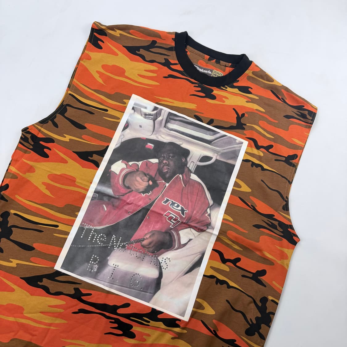 Notorious B.I.G biggie 올드스쿨 슬리브리스 상품이미지2