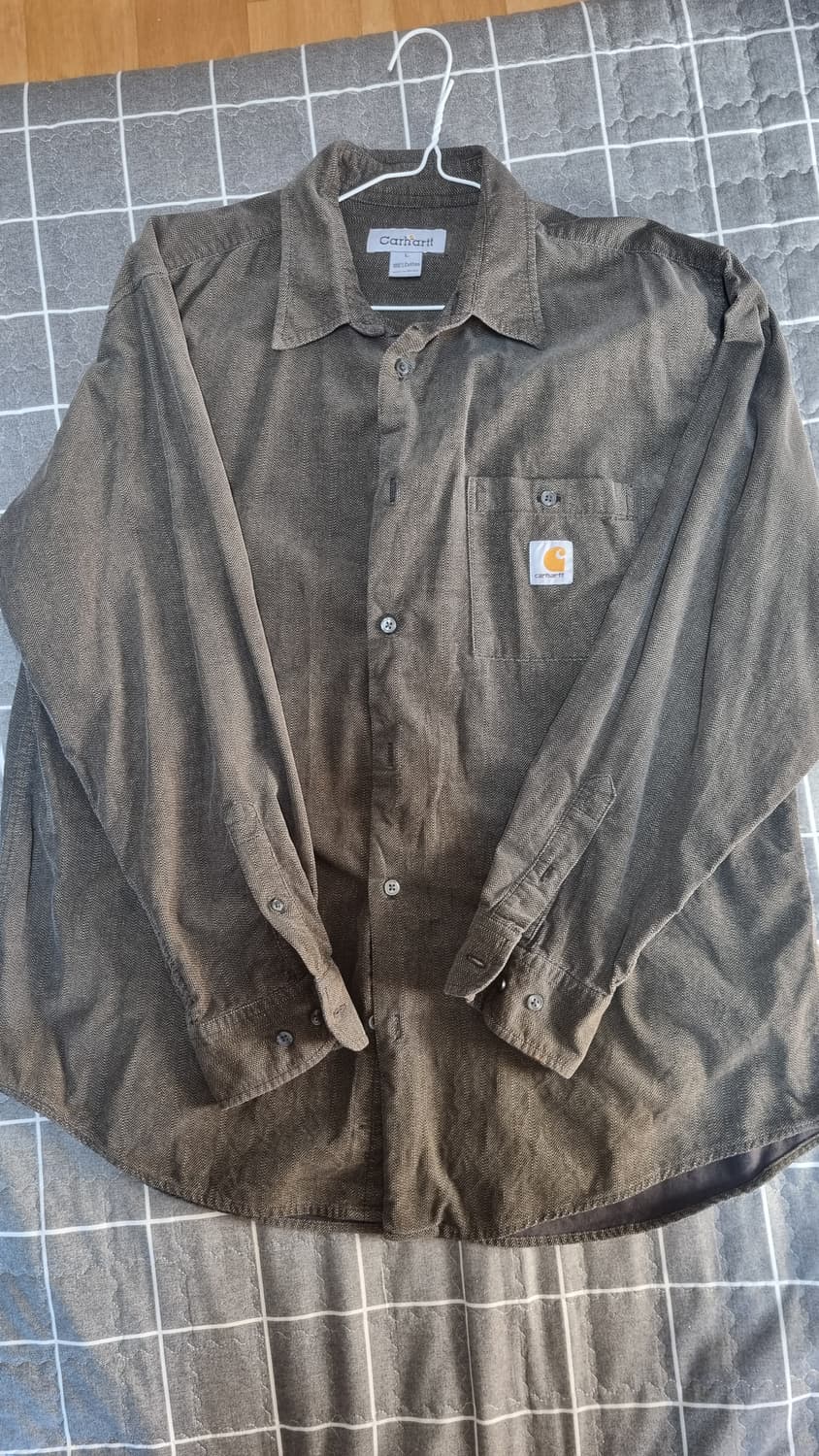 칼하트 헤링턴 코듀로이 셔츠 L  상품이미지1
