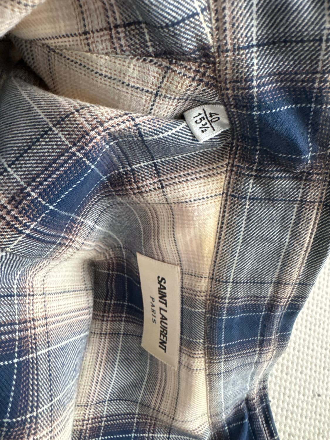 생로랑 에디슬리먼 15시즌 명작셔츠 M 상품이미지3