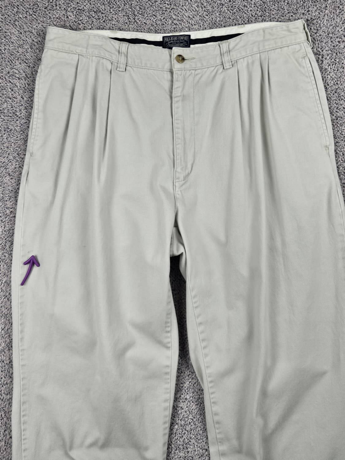 폴로 진스 컴퍼니 투턱 치노 팬츠 ( 36 X 30 ) / 10142 상품이미지5