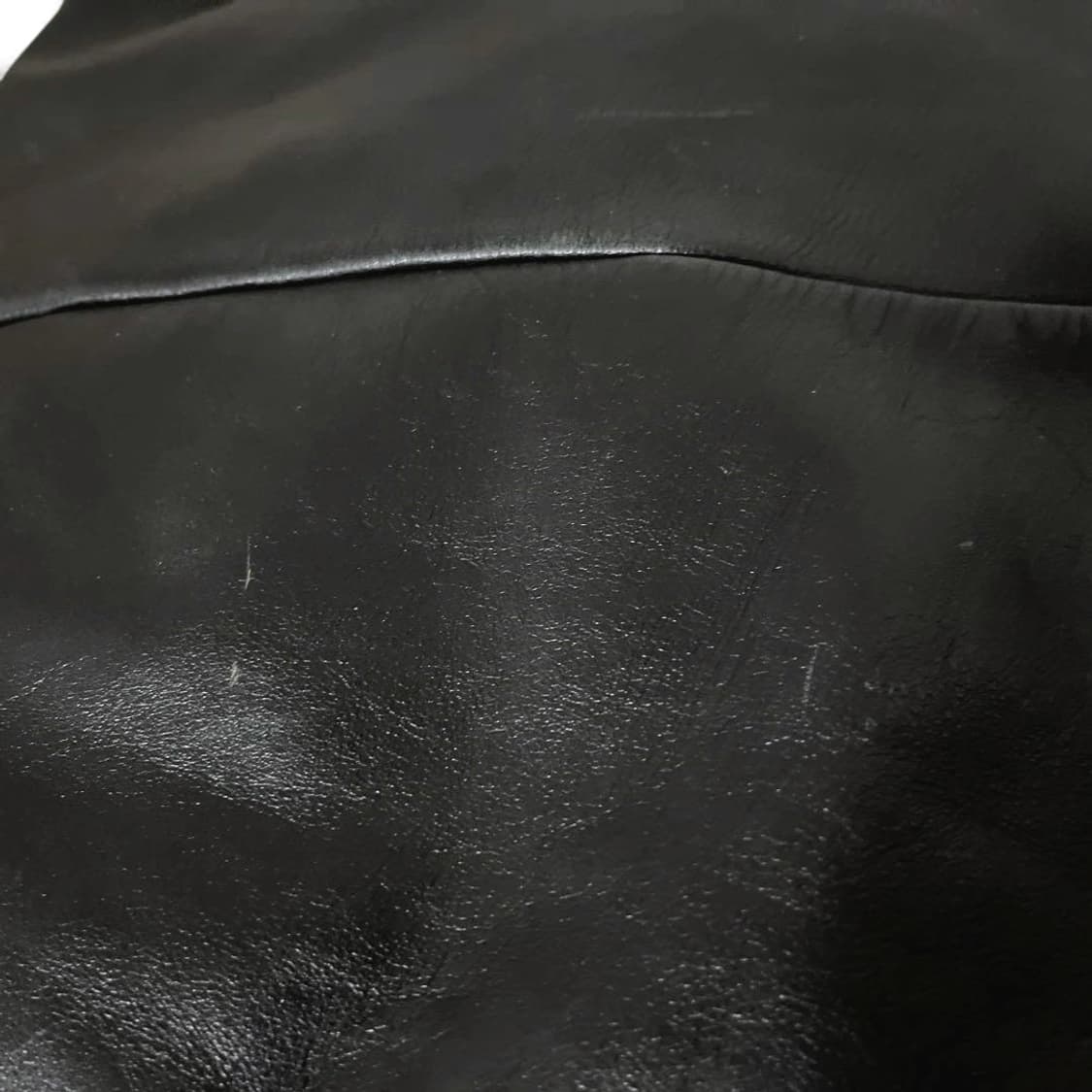 요지 야마모토 느와르 레더 토트백 상품이미지7