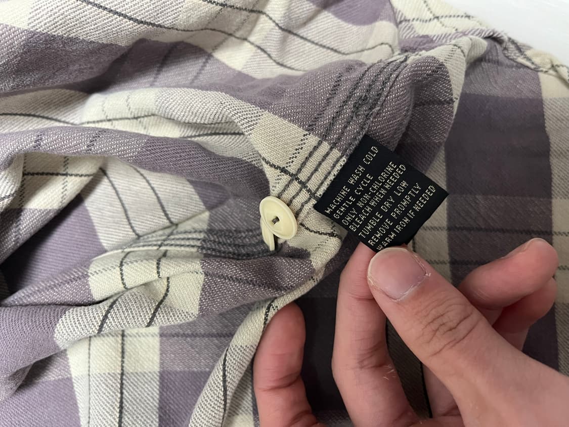 rrl 더블알엘 체크 셔츠 M 상품이미지5