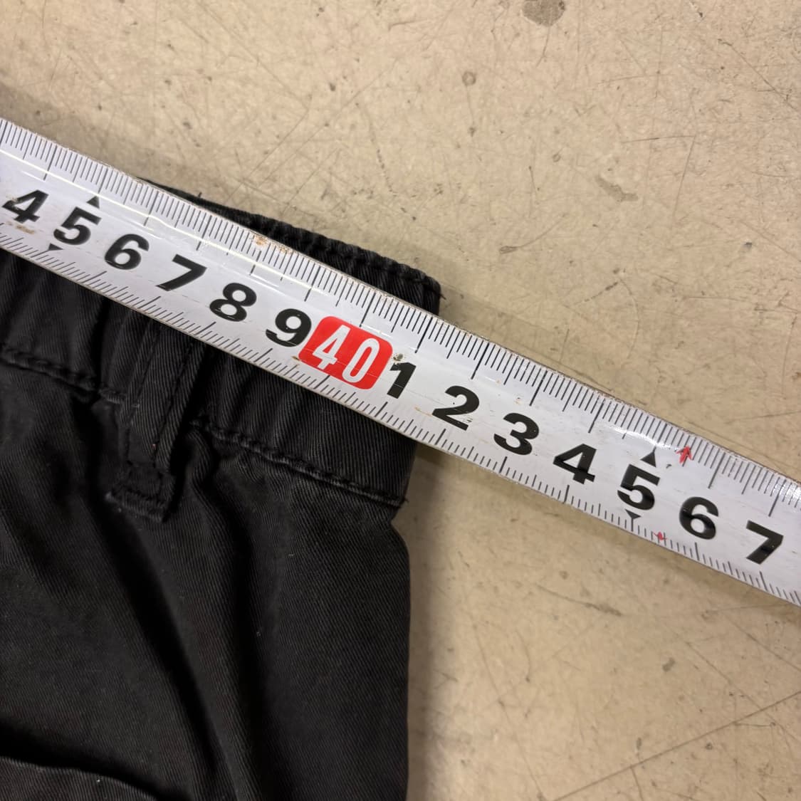 자라 코튼 데미지 와이드 팬츠 상품이미지6