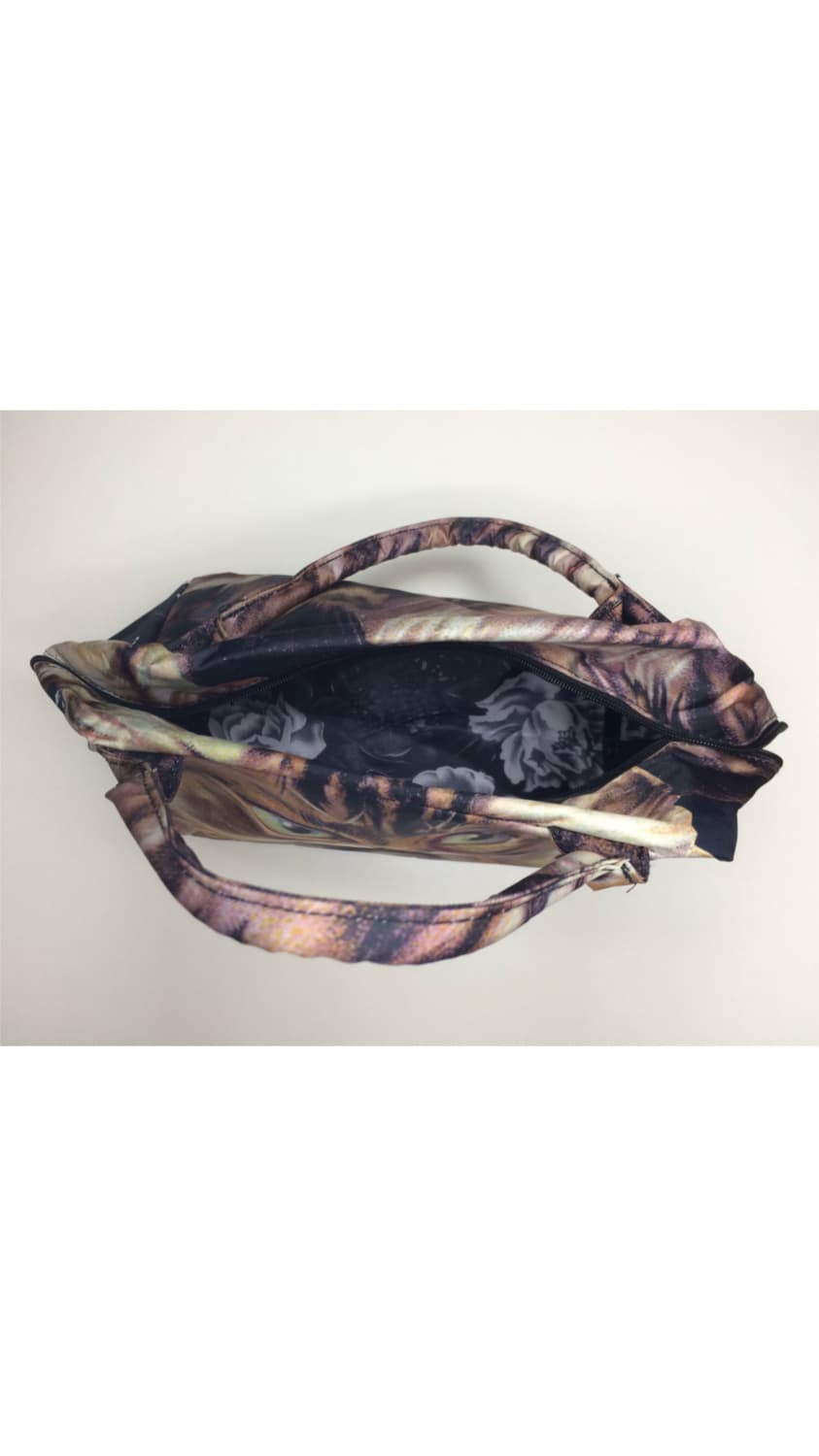 빈티지 고양이 캣 페이스 토트백 상품이미지3