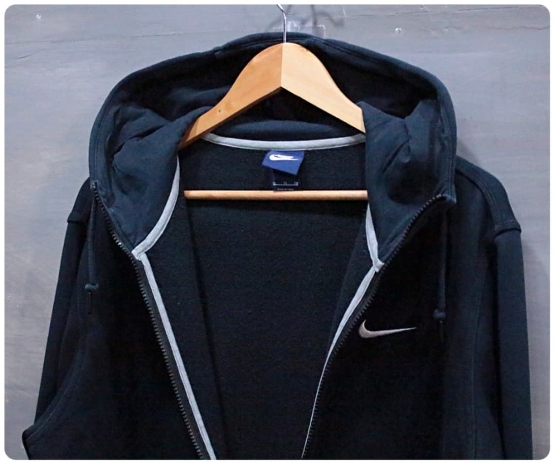 나이키 스우시 기모 후드집업 XL 상품이미지6