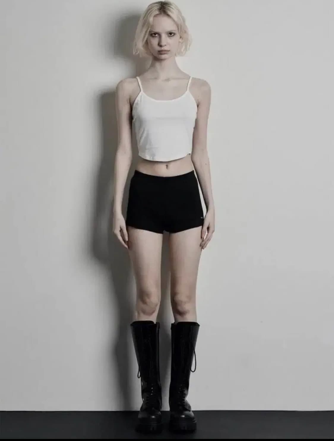 보헤미안서울 베이직 리브드 팬츠 숏팬츠  쇼츠 basic ribbed 상품이미지4