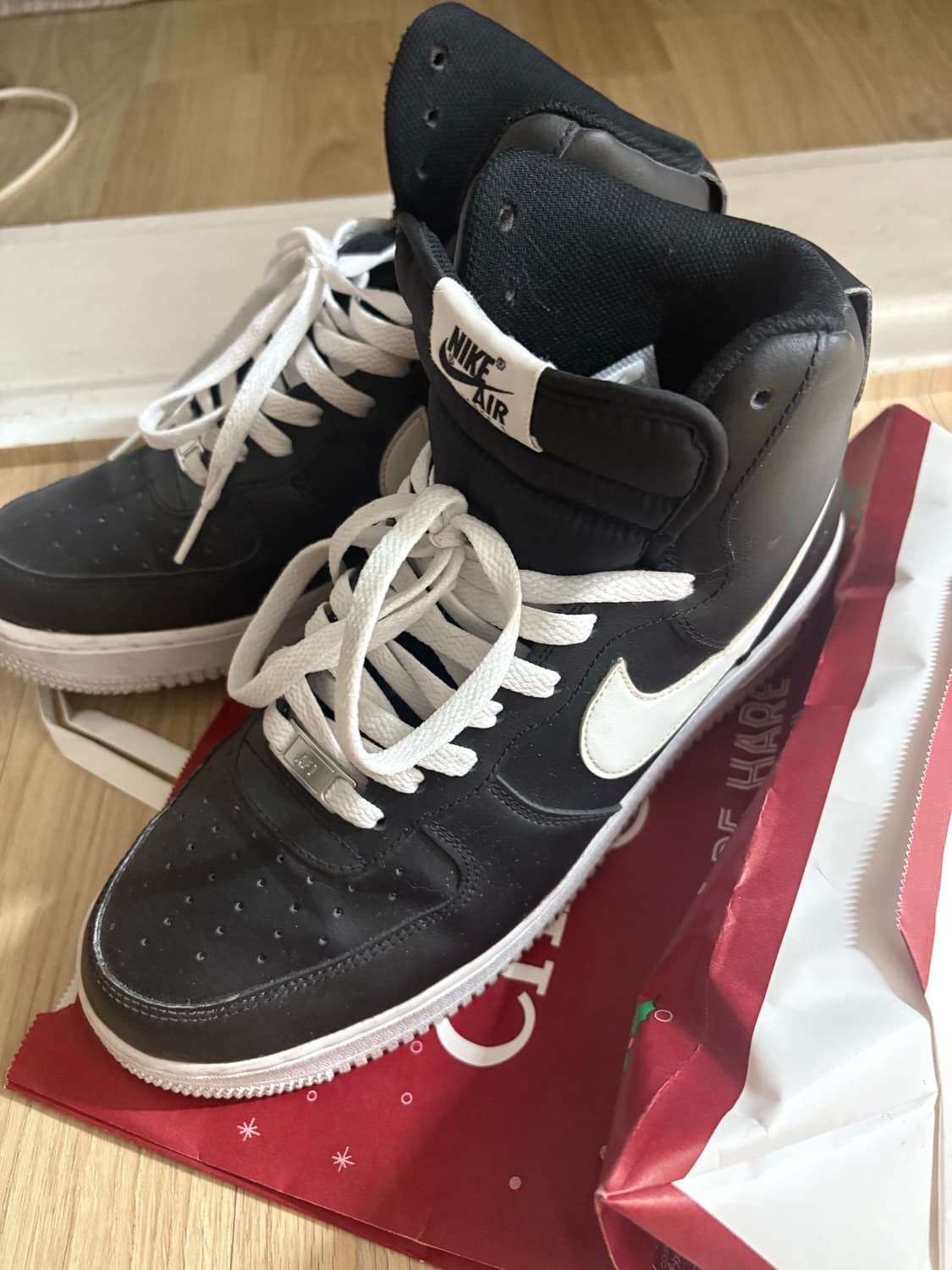 나이키 에어 포스1 하이 검흰 Nike Air Force 1 High 상품이미지1