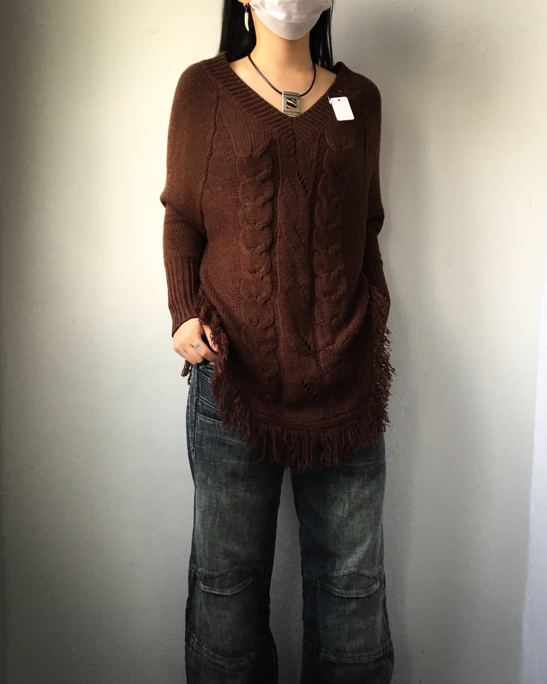 Fringe point knit 상품이미지5