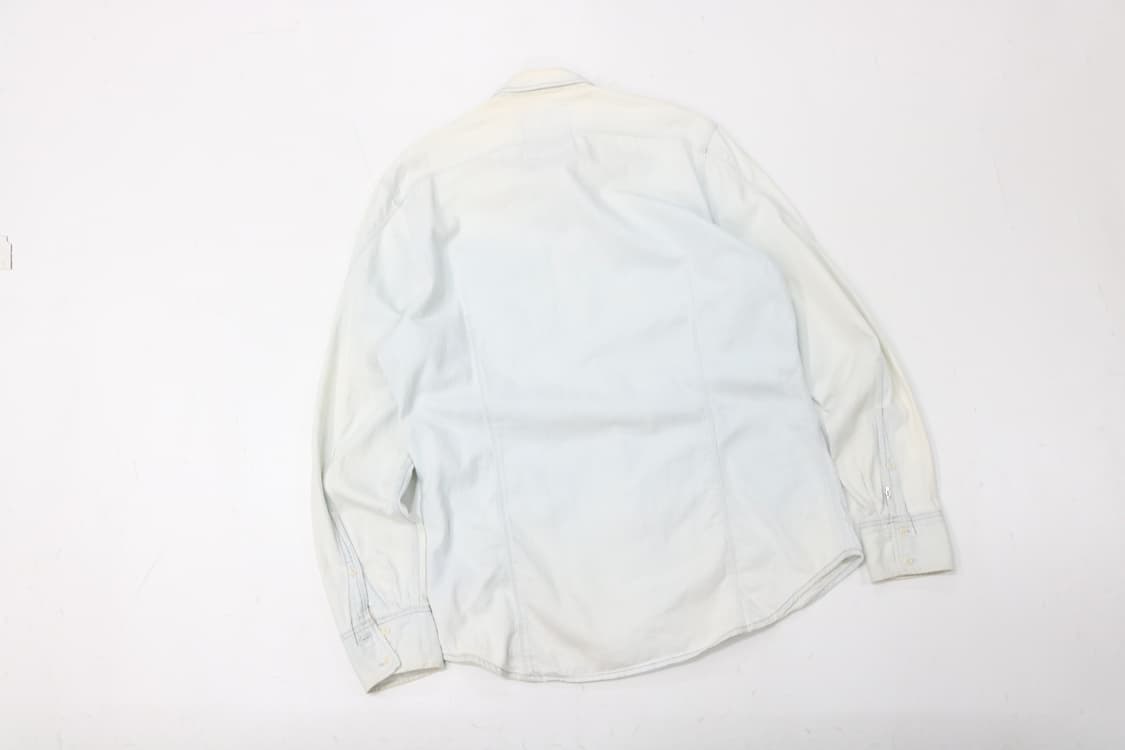 G-STAR RAW 지스타로우 아크 3D 라이트 워싱 데님셔츠 (M) 상품이미지9