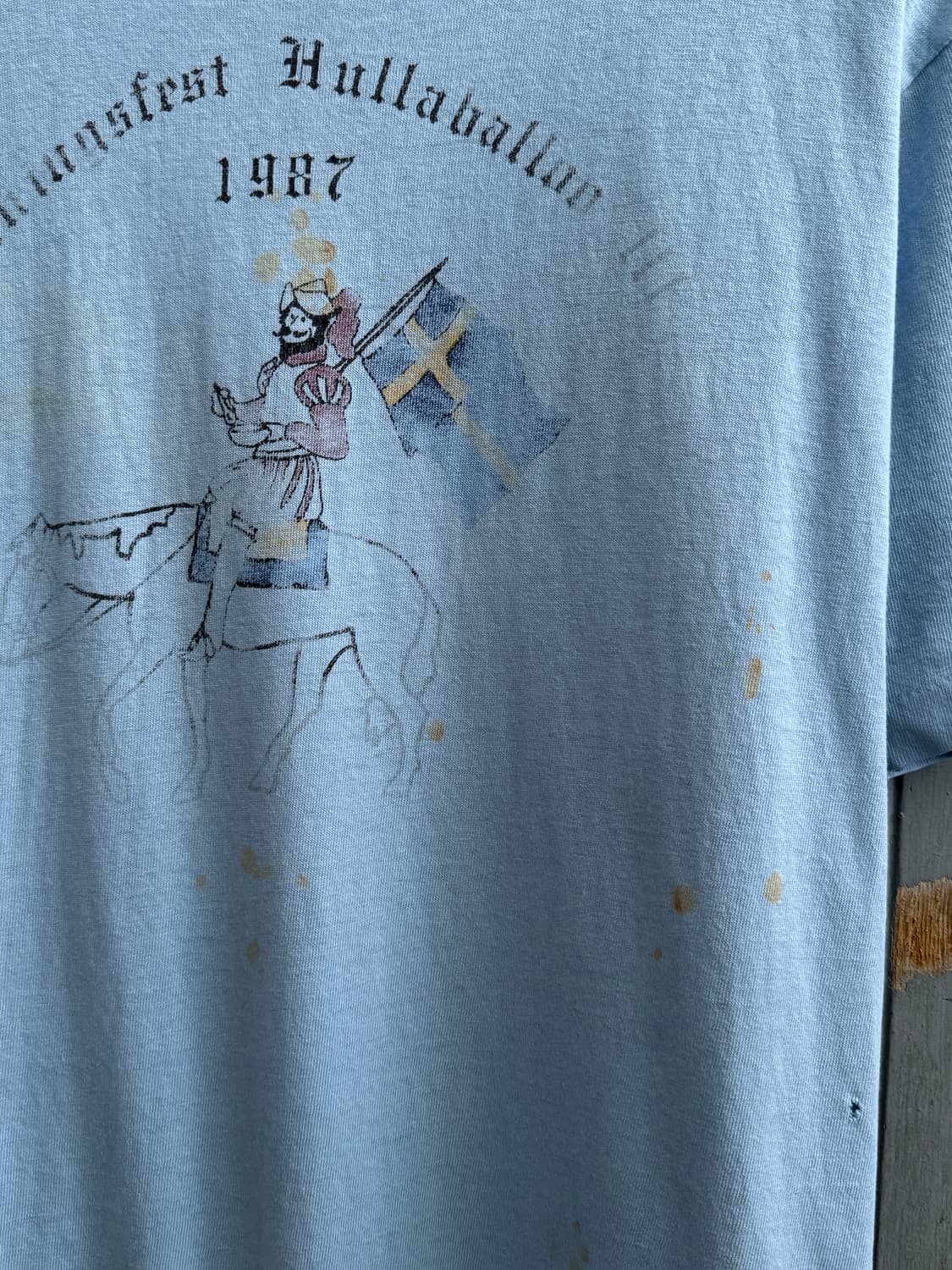 [L]80's Made in USA 빈티지 프린팅 티셔츠 상품이미지5