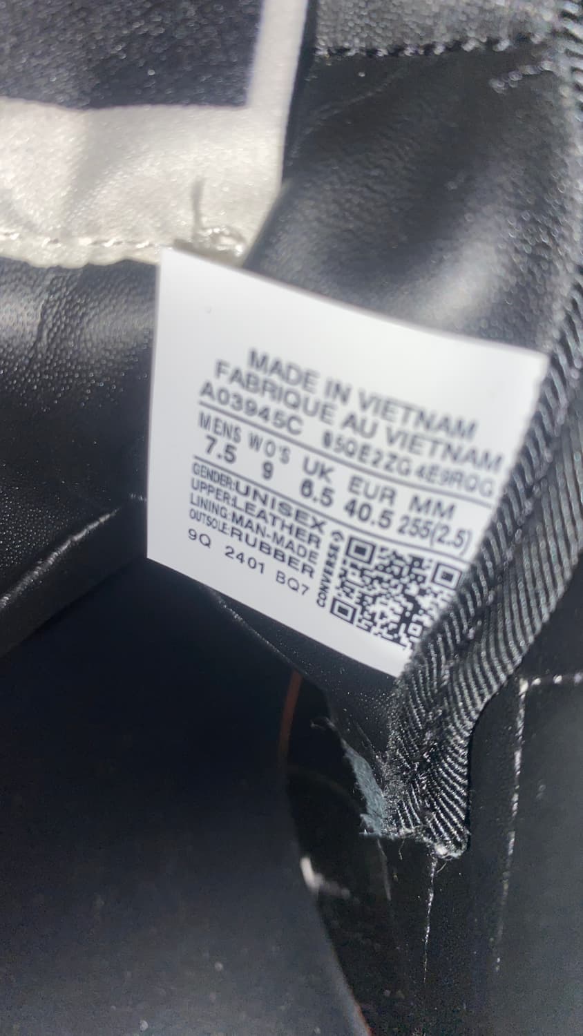 컨버스 다크쉐도우 터보웨폰 블랙 크림 (255) 상품이미지4