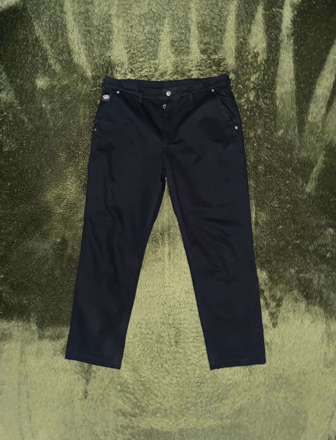 [36X32] 할리데이비슨 로고 라벨 코튼 카펜터 팬츠 상품이미지1