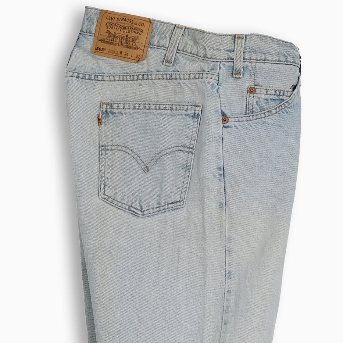 리바이스 505 오렌지탭 연청 90s 33 사이즈 OR5053496 상품이미지5