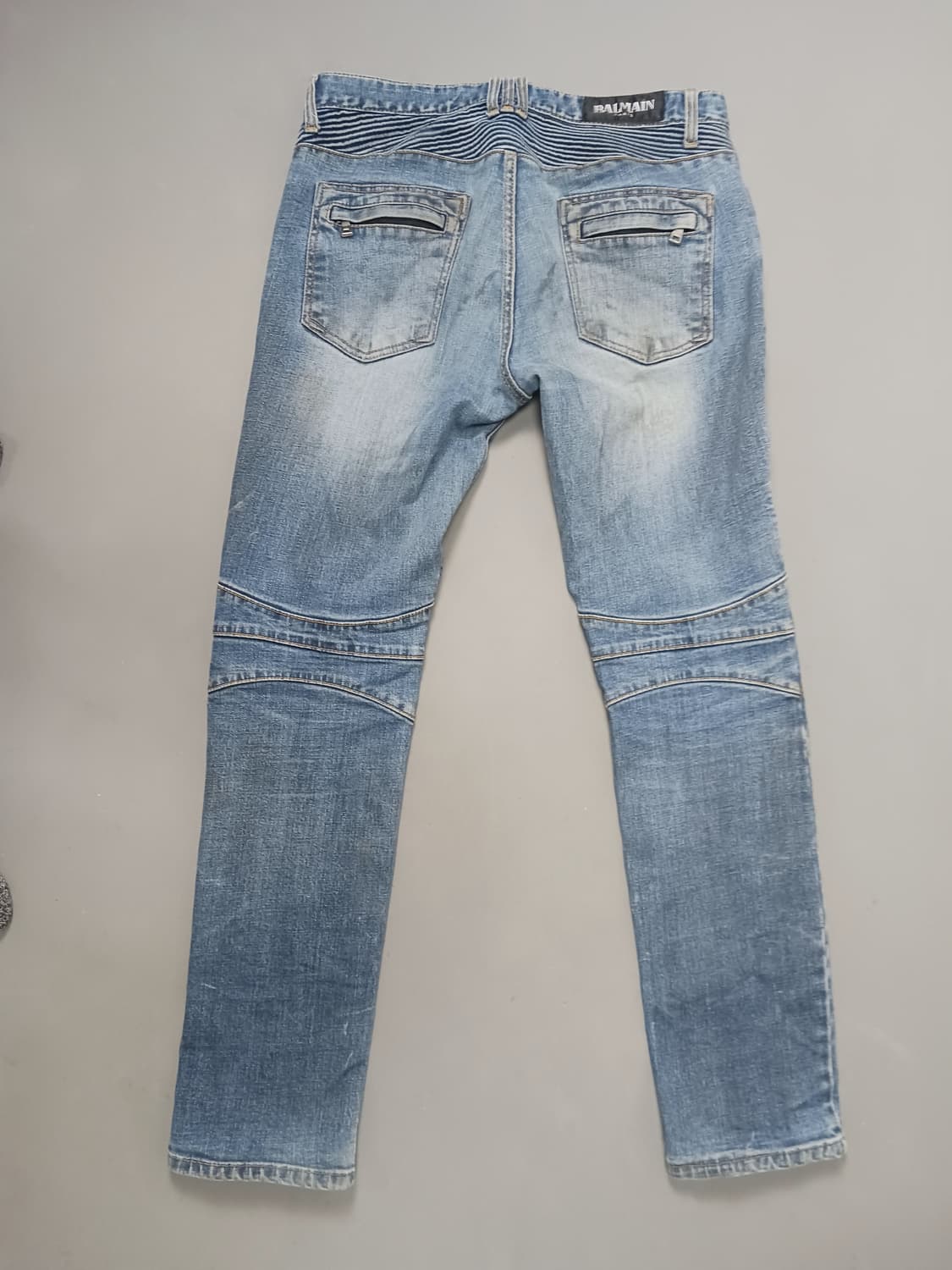 [35] 발망 더티 오일 워싱 바이커진 청바지 상품이미지7