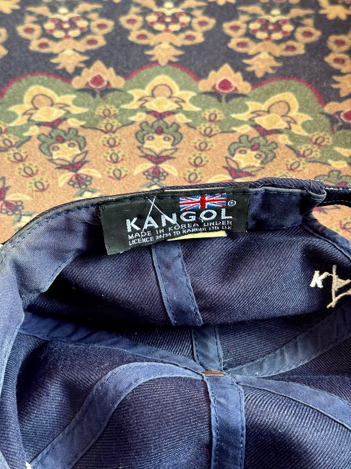 90s 캉골 핀스트라이프 롱빌캡 상품이미지3