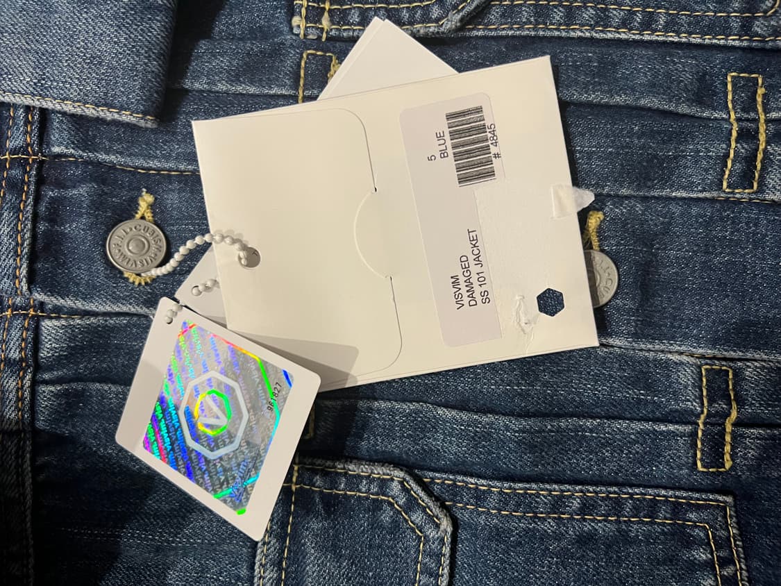 [새제품][5] 비즈빔 SS 101 DAMAGED 자켓 상품이미지2