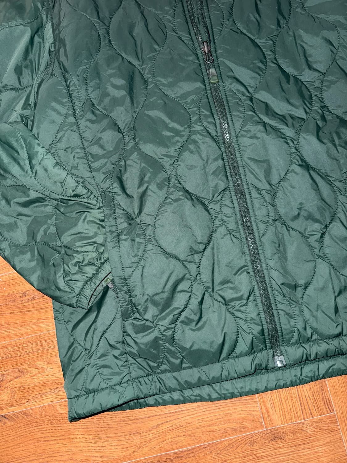 노스페이스 퀄팅 집업 경량패딩 상품이미지4