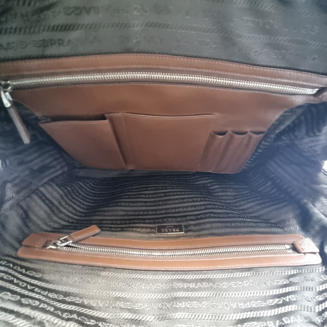 프라다 PRADA 사피아노 가죽 브리프케이스 (남여공용 서류 가방) 상품이미지8