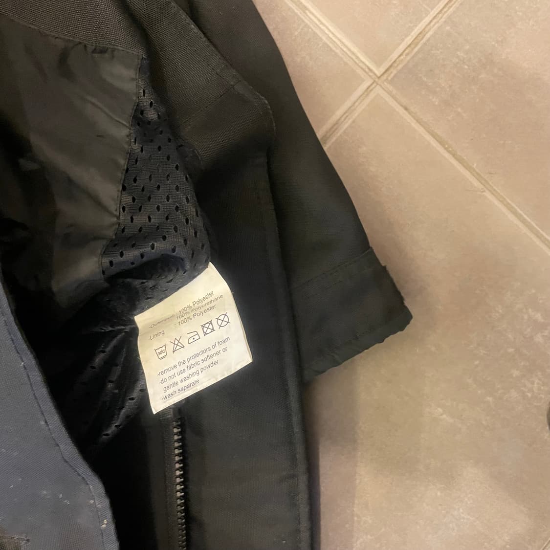 Vintage Balck B Jackal 리이더자켓 상품이미지4