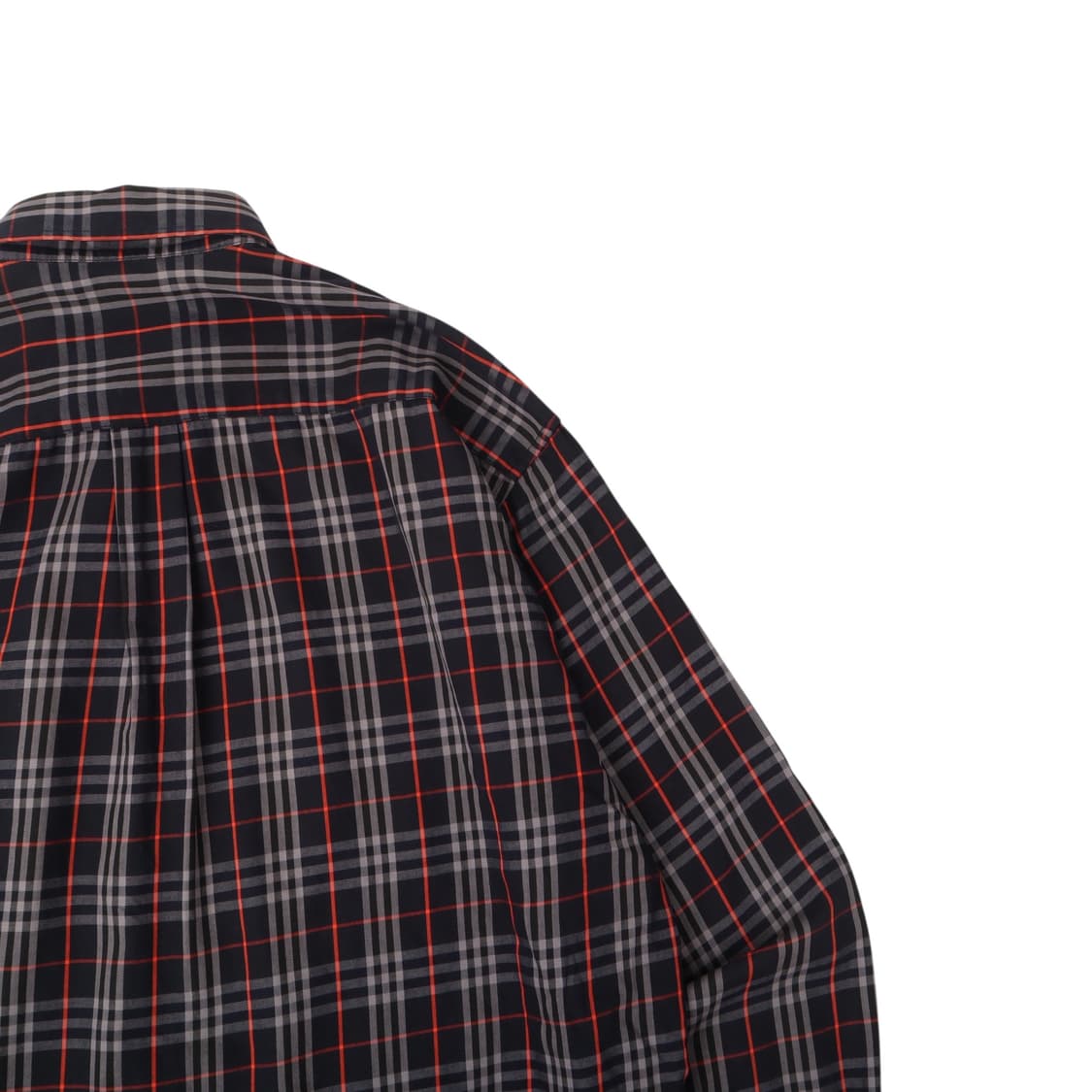 버버리 네이비 노바체크 포켓 로고 셔츠 상품이미지6