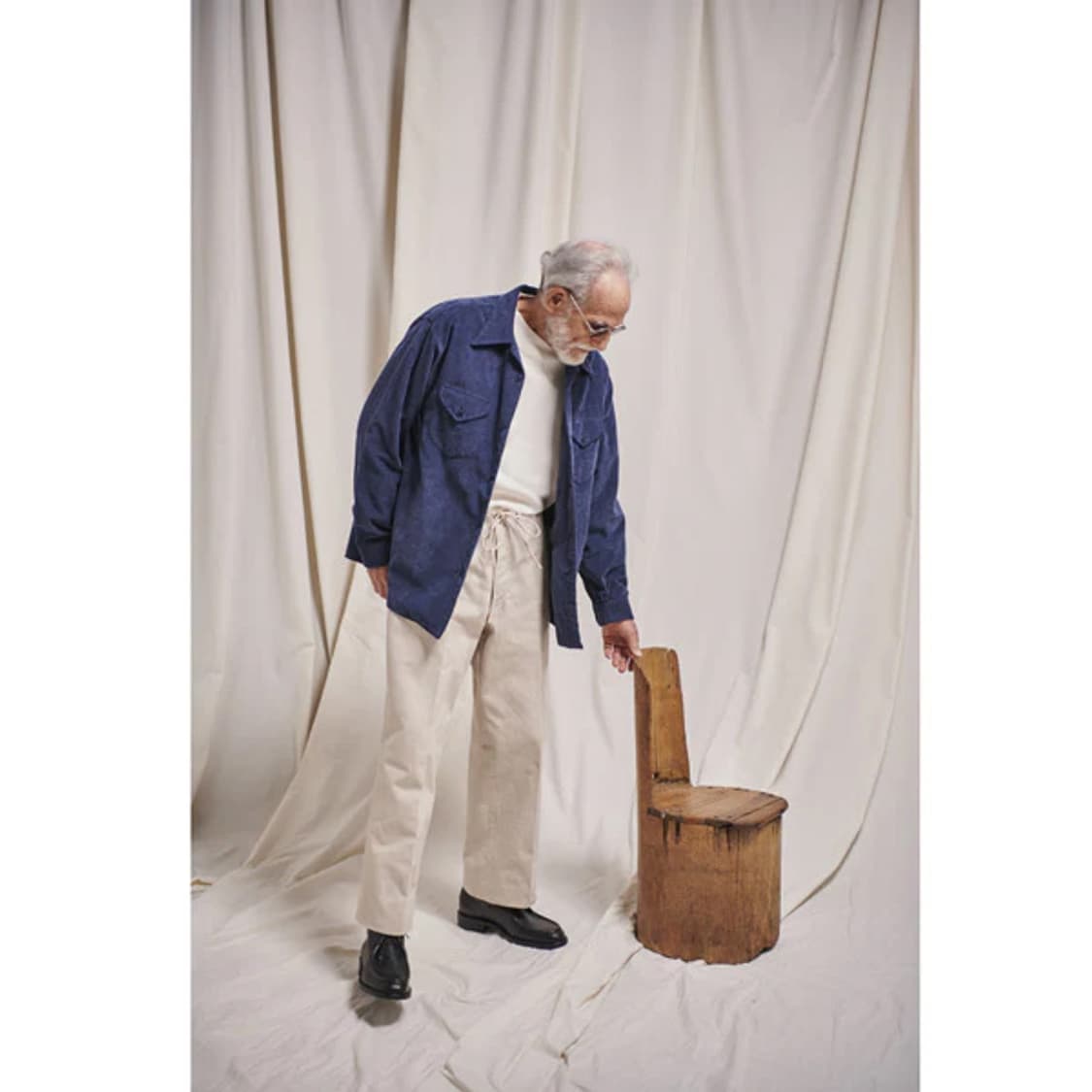 올드조 22FW 스왈로우 칼라 스포츠 셔츠 15.5사이즈 상품이미지3