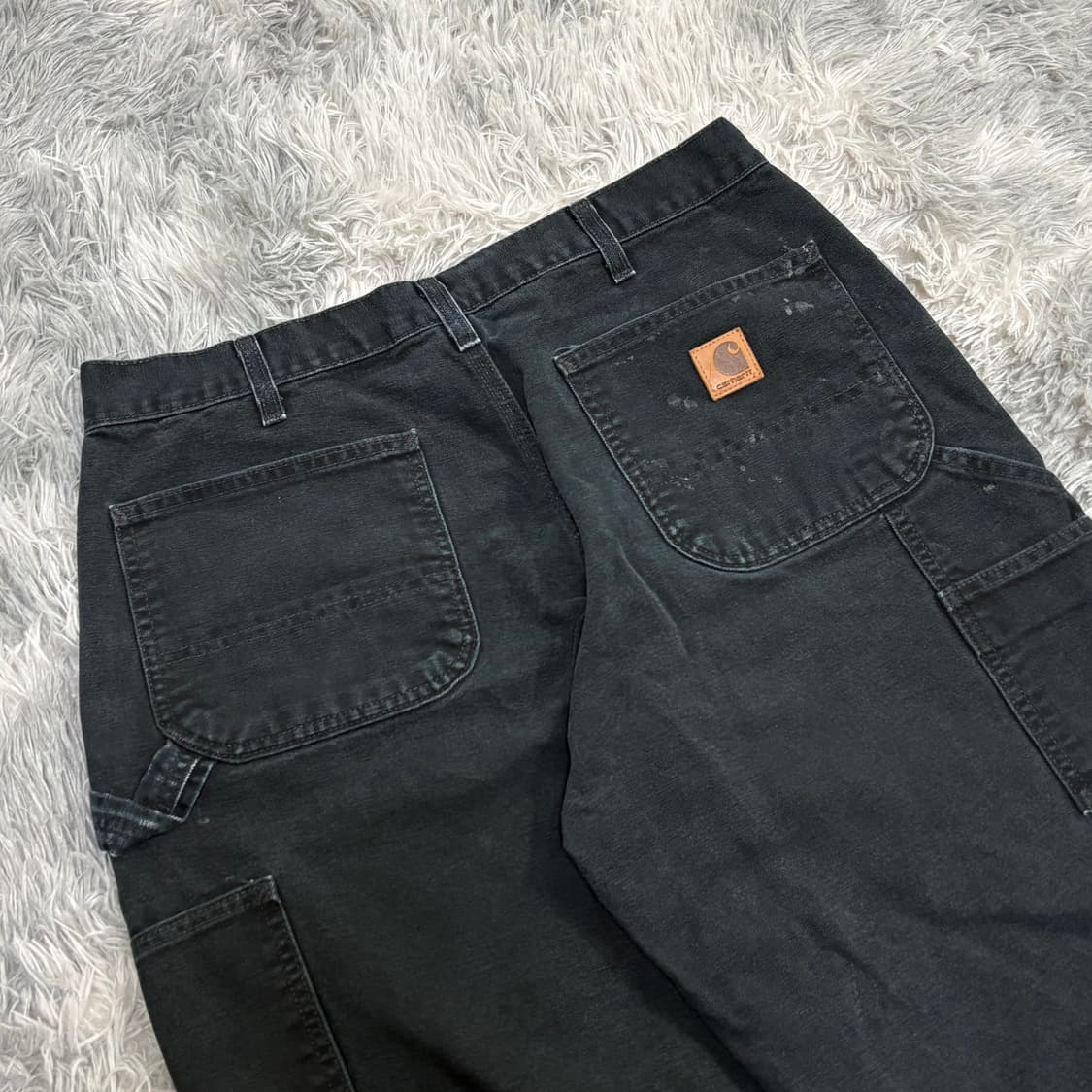 빈티지 칼하트 B11 BLK 싱글니 카펜터 팬츠 상품이미지5