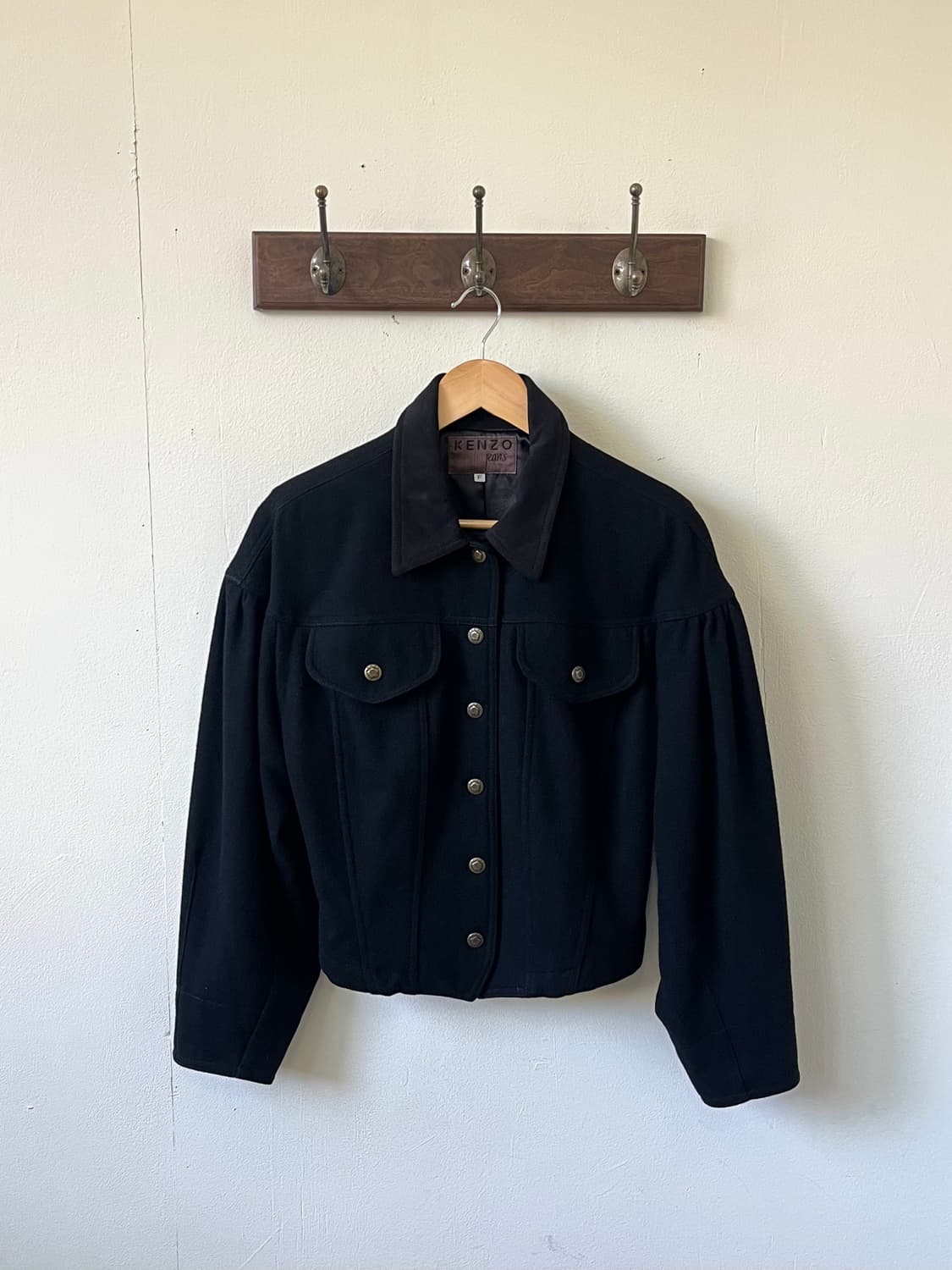 KENZO 셔링 트위드 자켓 상품이미지1