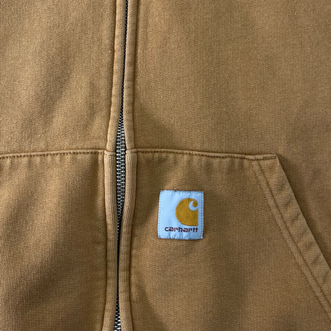 100 칼하트 신형 베이지 후드집업 상품이미지2