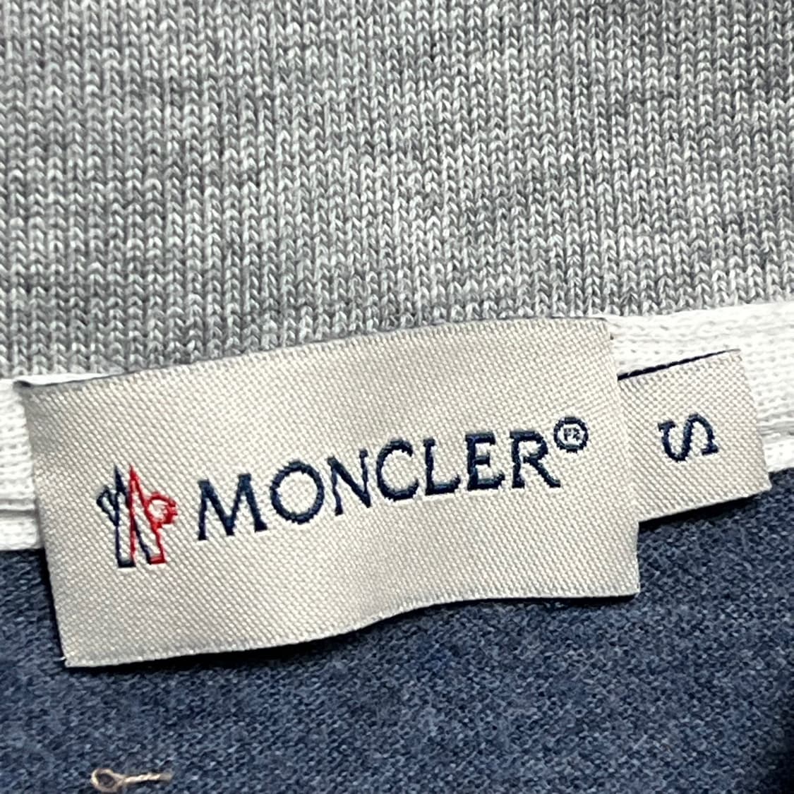 S 몽클레어 로고 패치 카라 티셔츠 상품이미지3