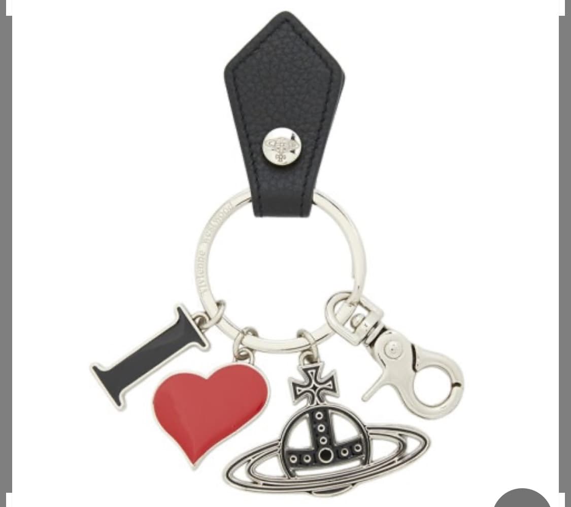 비비안웨스트우드 키링 하트 I LOVE 열쇠고리 상품이미지1