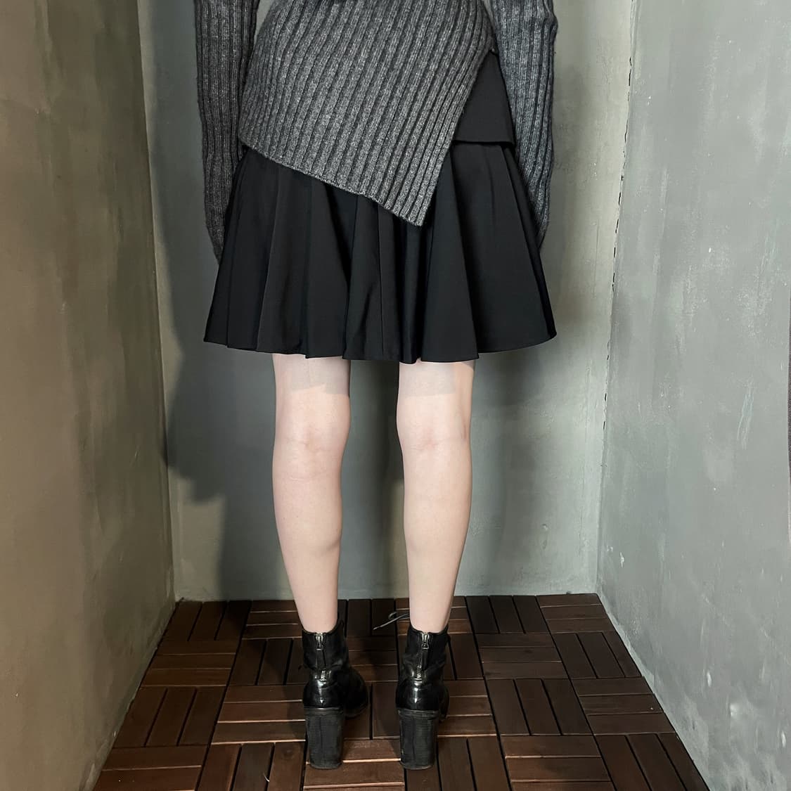 알렉산더 맥퀸 밀리터리 페플럼 스커트 상품이미지4