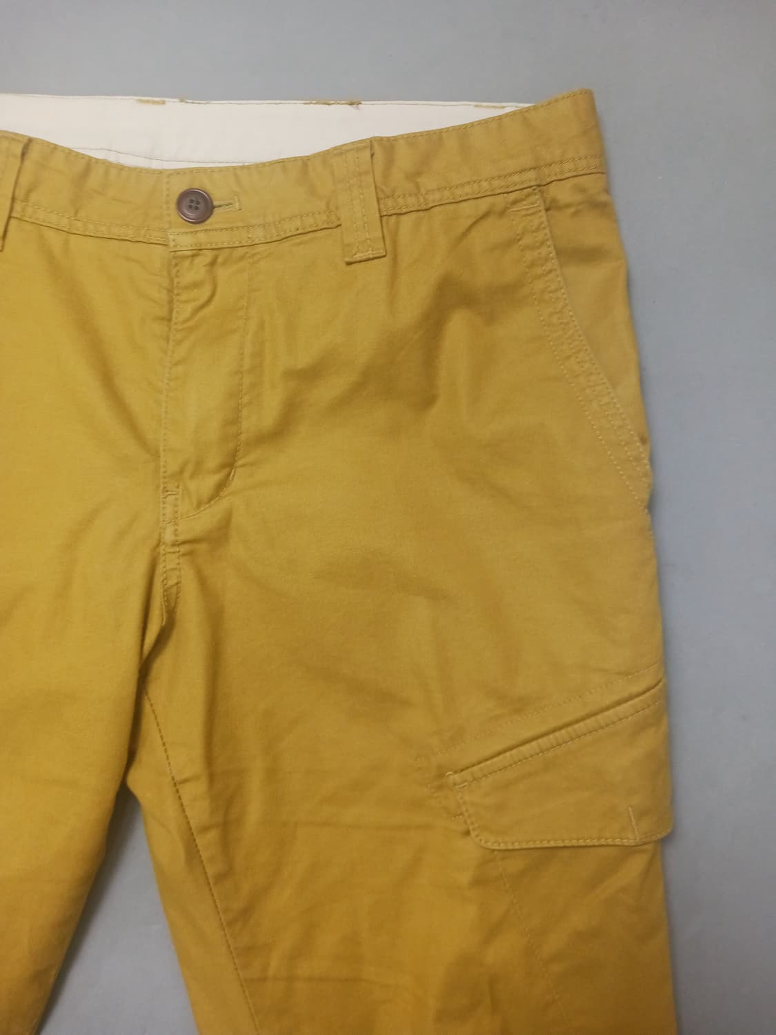 [34] 인터메조 머스타드 카고 팬츠 면바지 상품이미지4