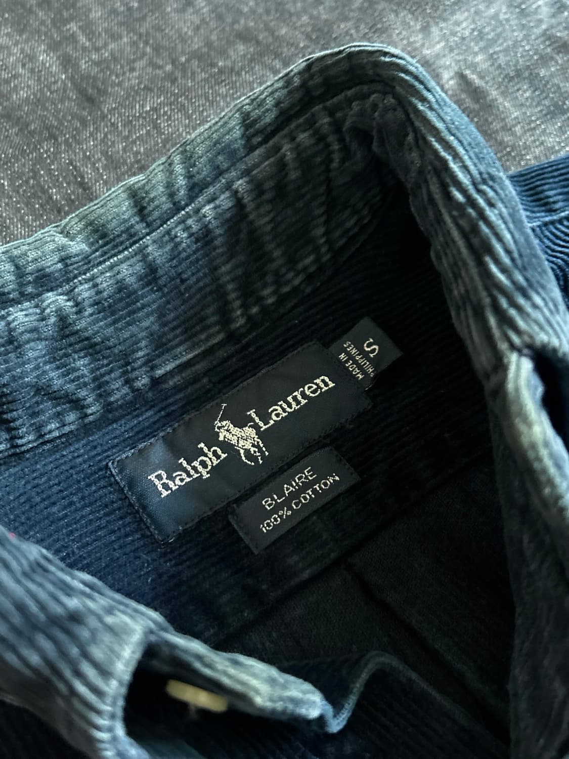 90s 폴로랄프로렌 코듀로이 버튼다운 셔츠 상품이미지3