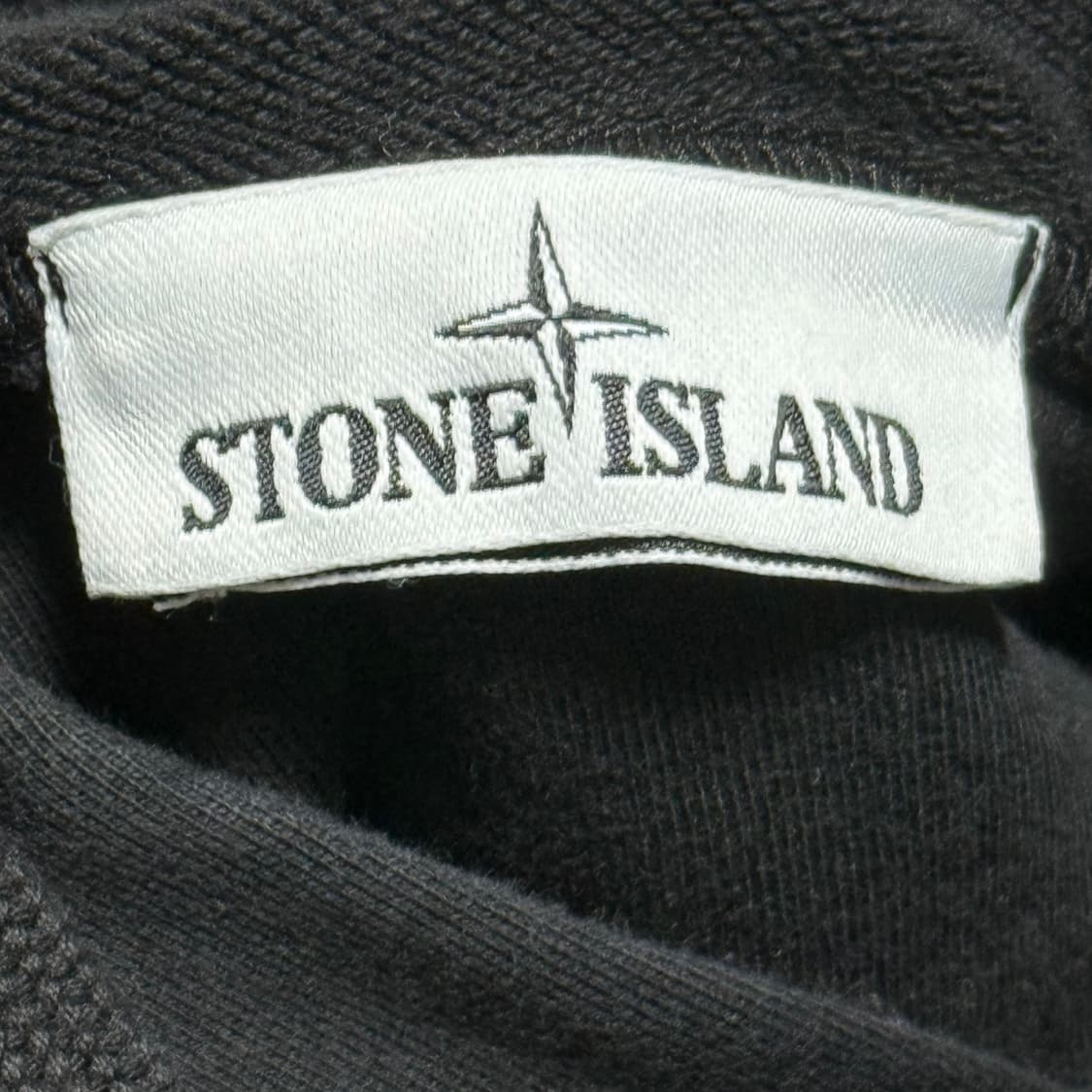 Stone Island 정품 패치와펜 후드티 블랙 상품이미지2