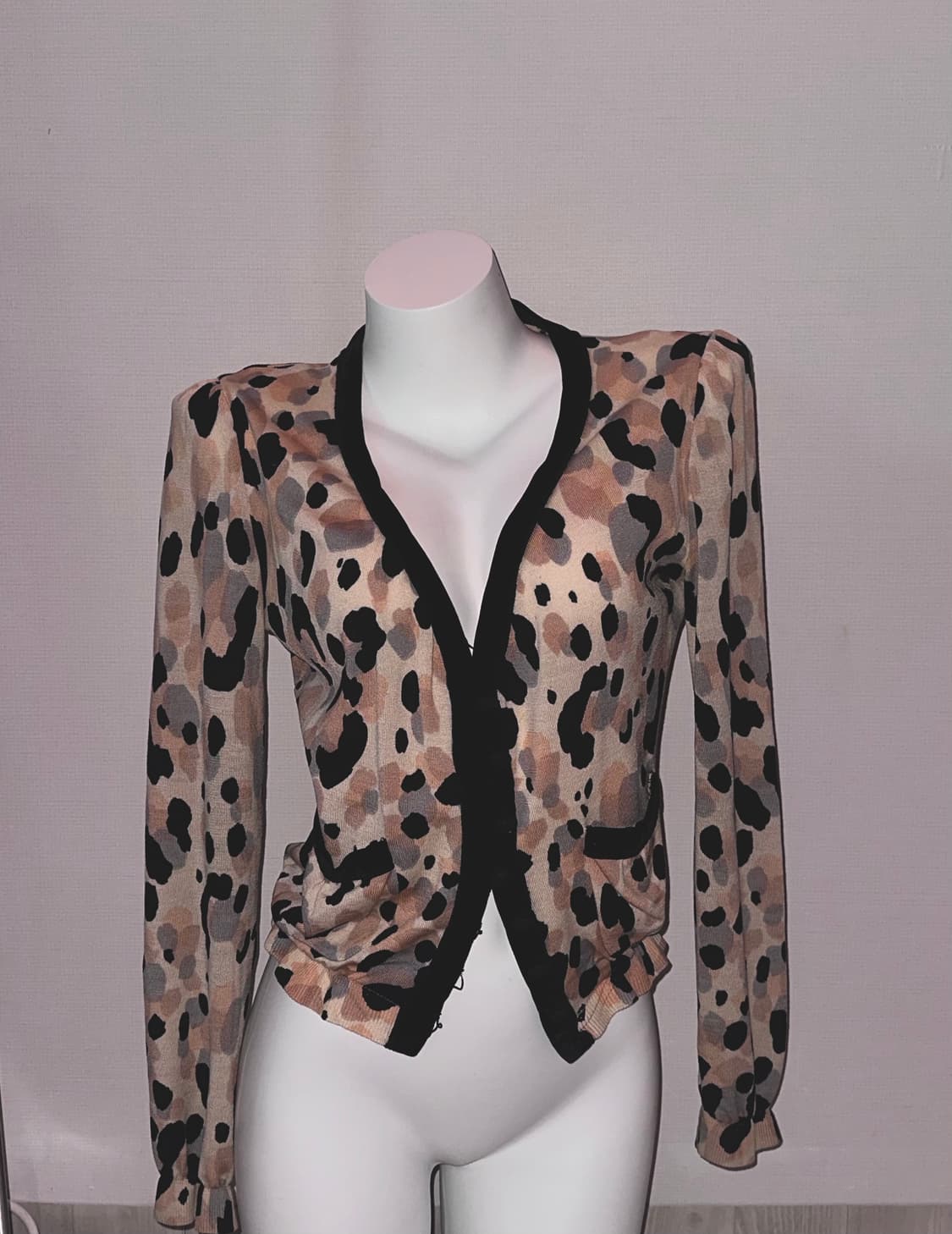 모스키노 레오파드 가디건 상품이미지2