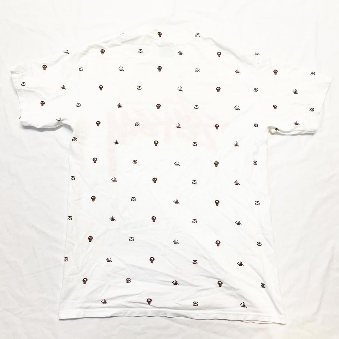 스투시 - 올 오버 로고 티셔츠 상품이미지3