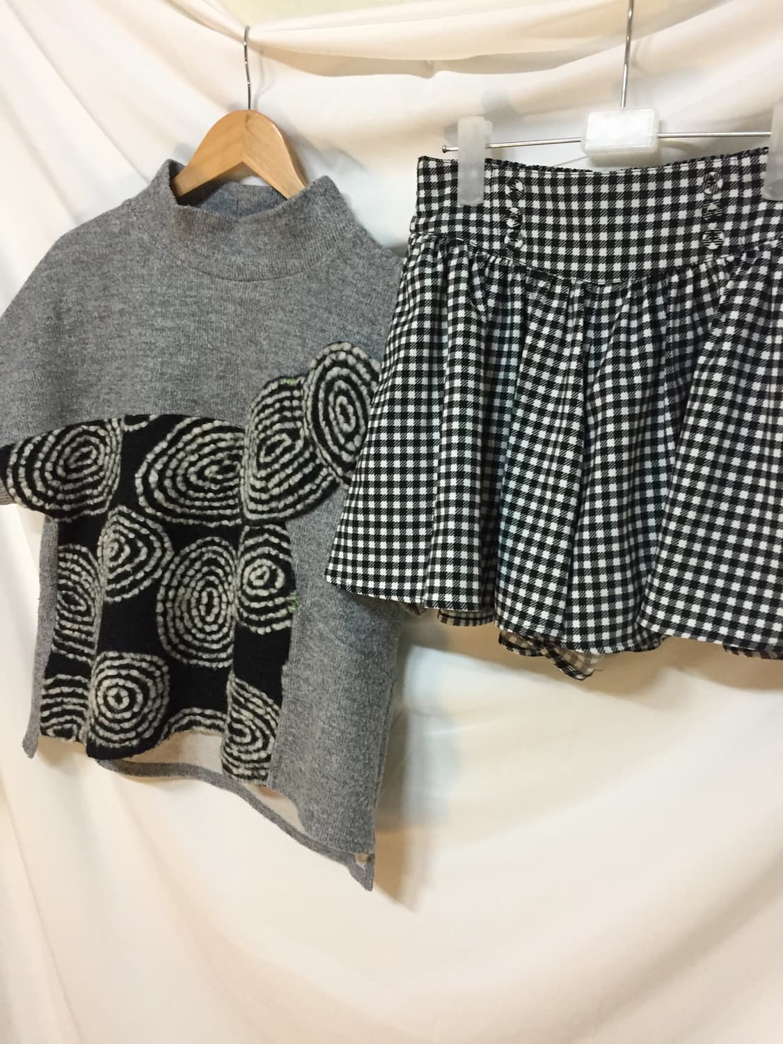 반팔 니트 탑 상품이미지10